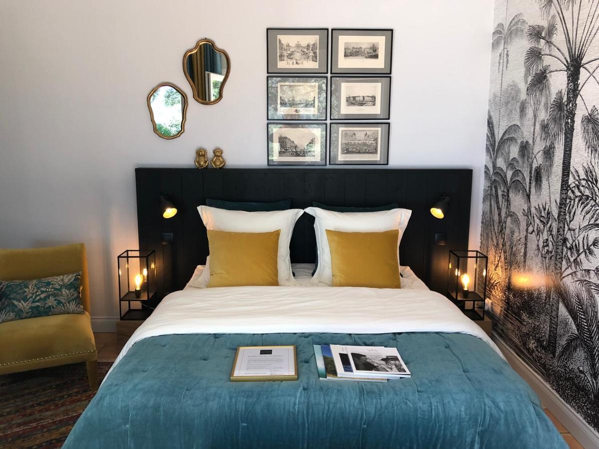 Bed and Breakfast Les Aurochs Grimaud Esterno foto