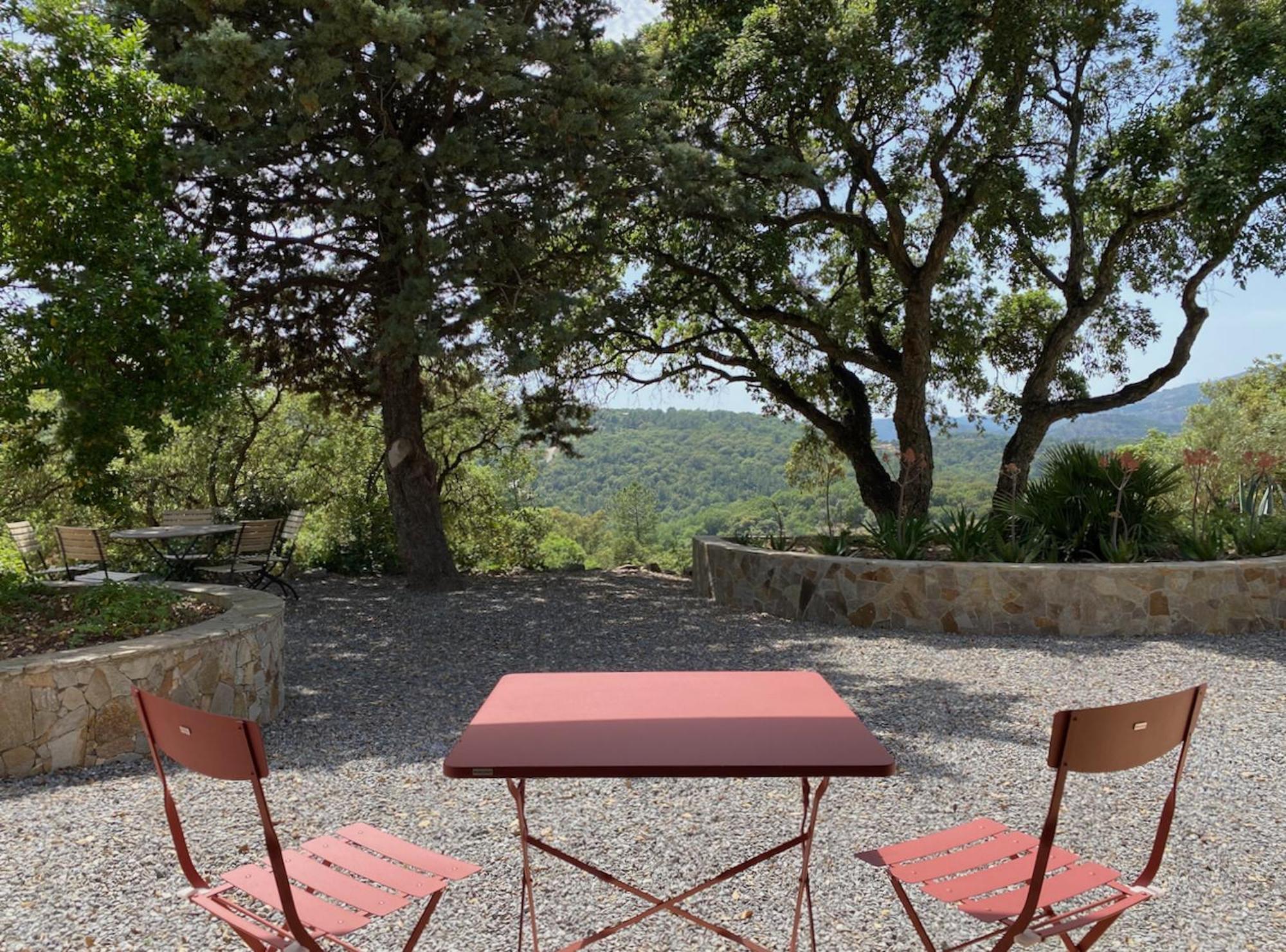 Bed and Breakfast Les Aurochs Grimaud Esterno foto